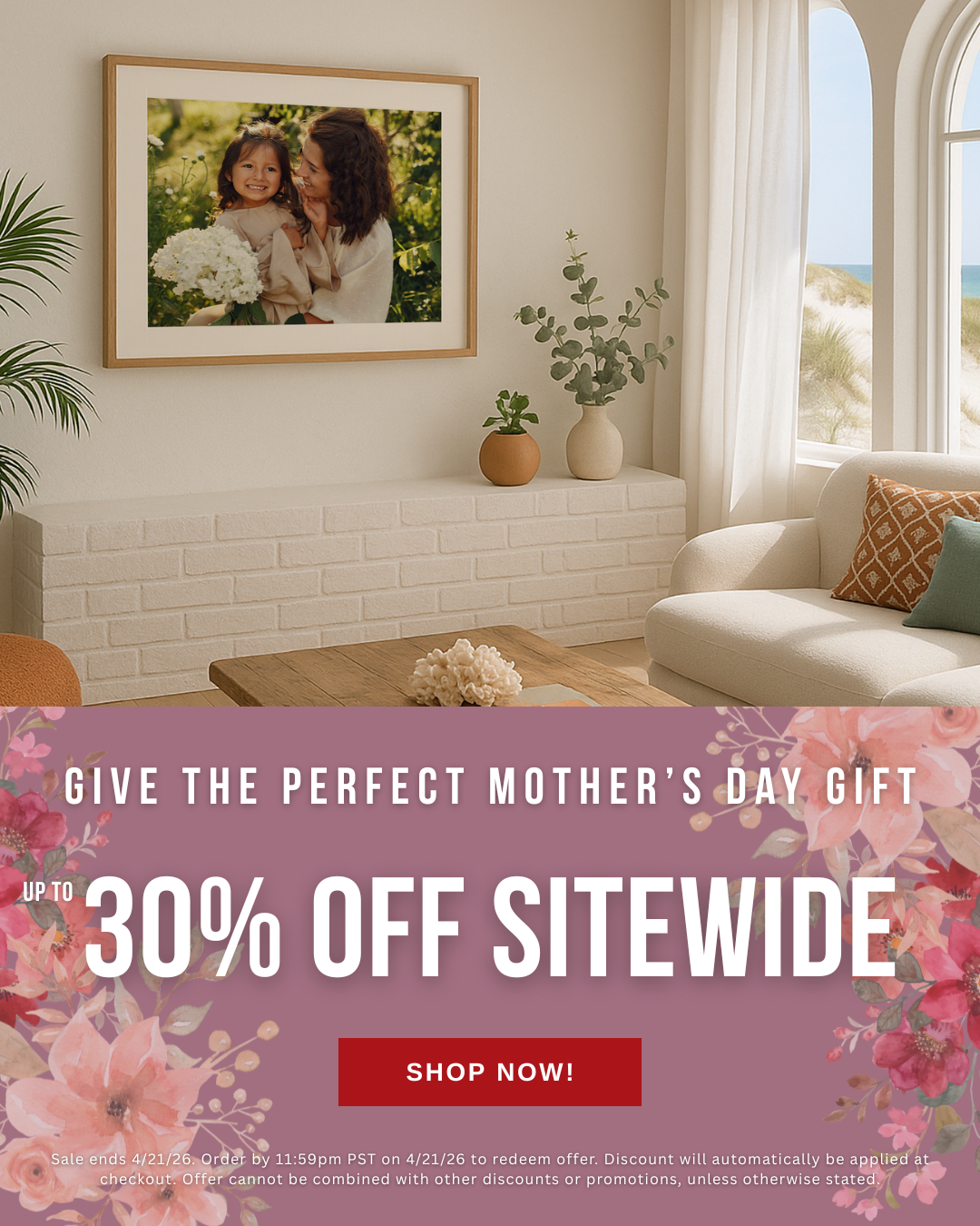 25% Off Acrylic Sale