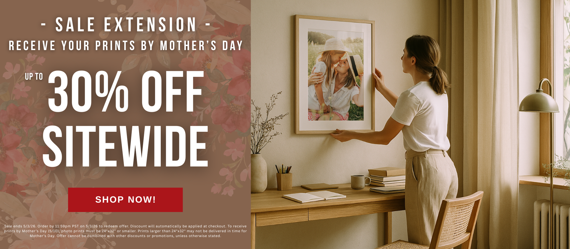 25% Off Acrylic Sale