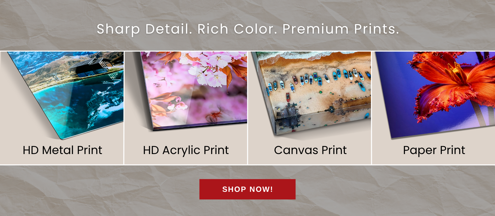 25% Off Acrylic Sale